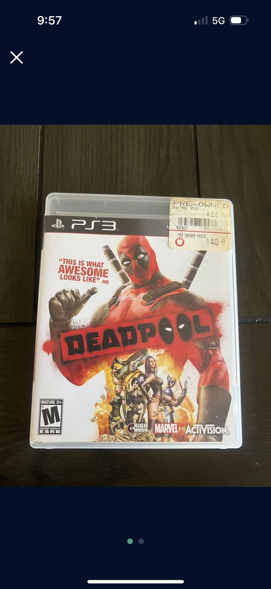 Dead Pool PS3