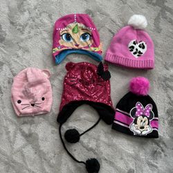 Girls Winter Hats all for $5