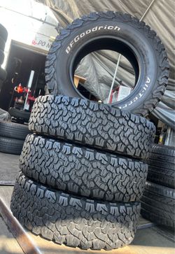 4 BFGOODRICH LT 245/75/17 Installation Included