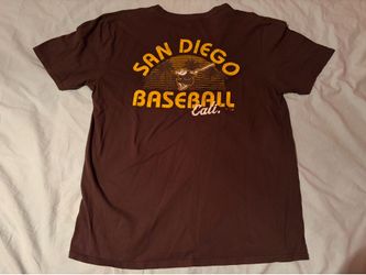 San Diego Padres Fanatics Brown Shirt; Boy’s L