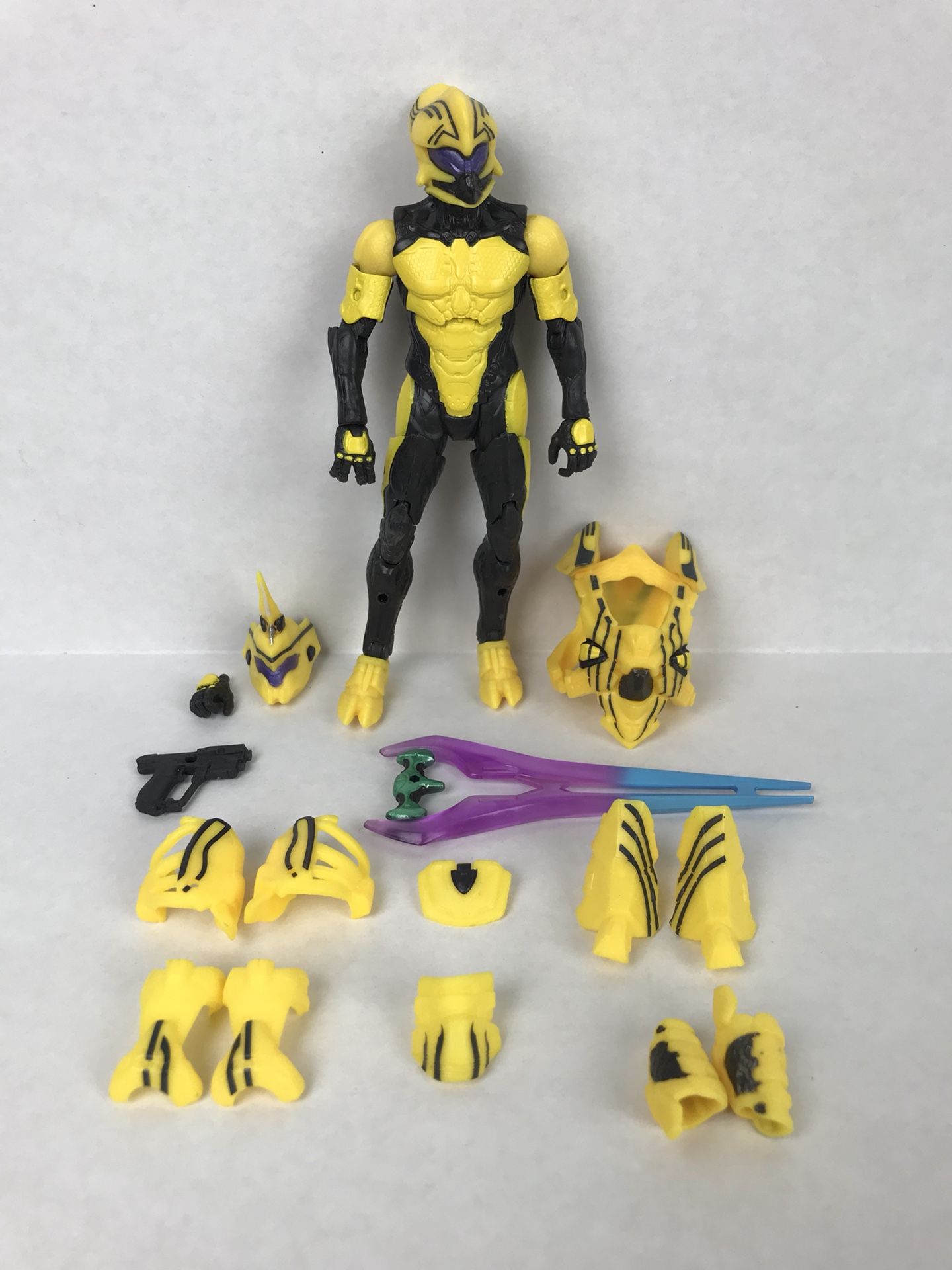6” Spartan Fotus Halo Figure w/ removable armor & Weapons