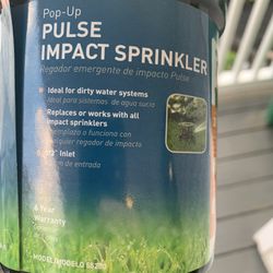 Impact Pop Up Pulse Sprinkler Multiple Available 