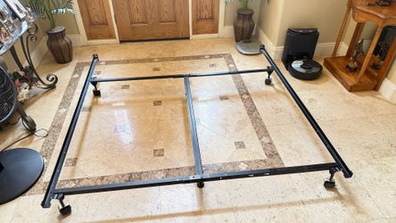 Cal king metal bed frame