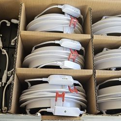 Commercial Electric
Pro Value Series LED 6
in Round Adj Color Temp
Canless Recessed Light for
Kitchen Bath Living rooms,
Wht 12-Pk