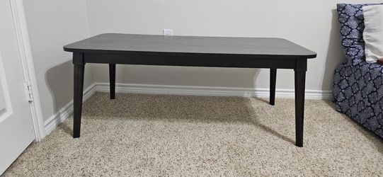 Mid-Century Modern Dark Wood Coffee Table