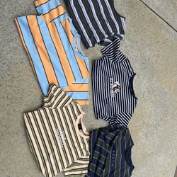 Five Striped Shirts