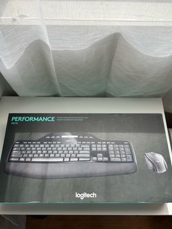 Logitech MK710 Wireless Keyboard and Mouse (M705) Combo with Original Box