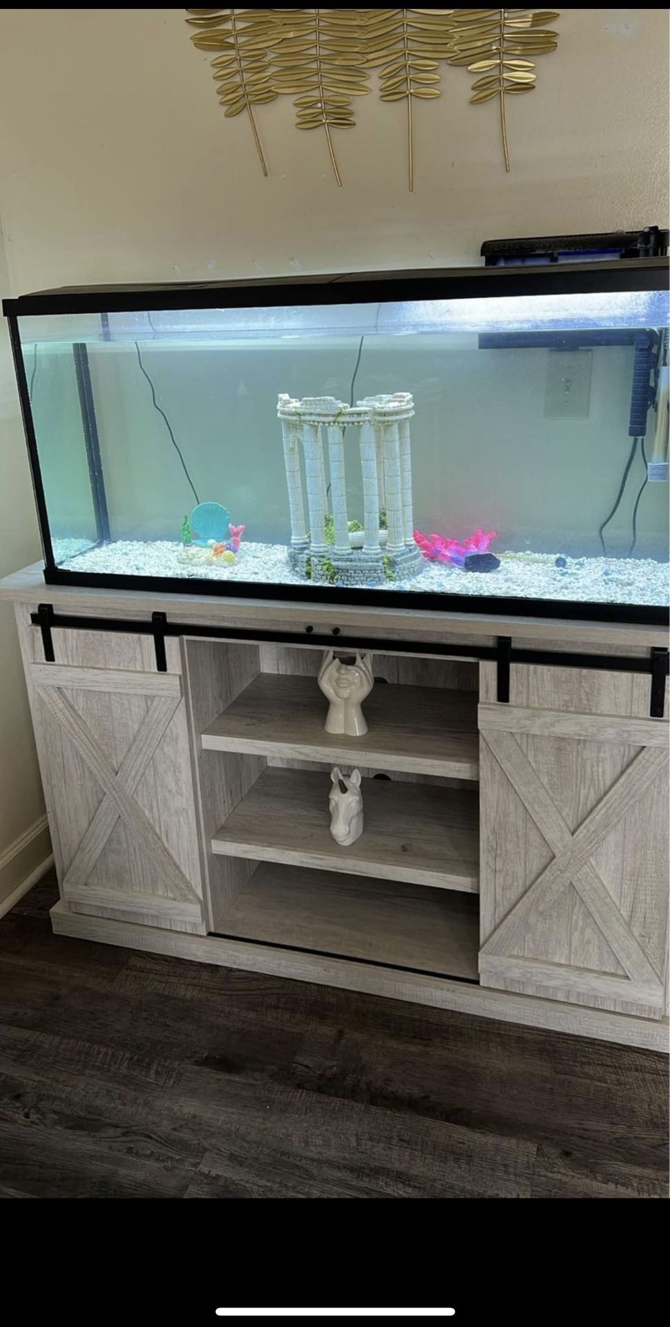 50 Gallons Fish Tank And Stand 