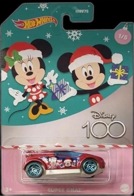 Disney 100 Hot wheels