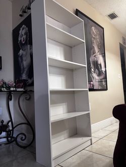 Pair of White Shelves $20 Each