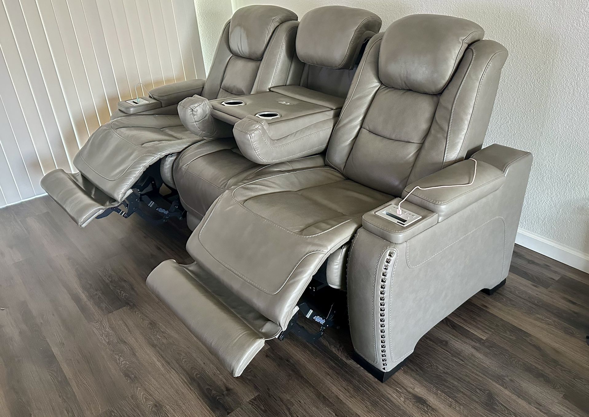 Power Recliner Sofa