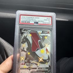 pokemon Shiny Charizard V champions path PSA10