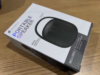 iConcepts Bluetooth Portable Speaker – New in Box (USB-C, IPX4 Water Resistant)