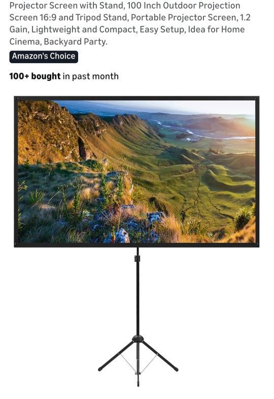 Projector And  SCREEN