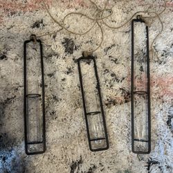 Hanging Vases, Set Of 3