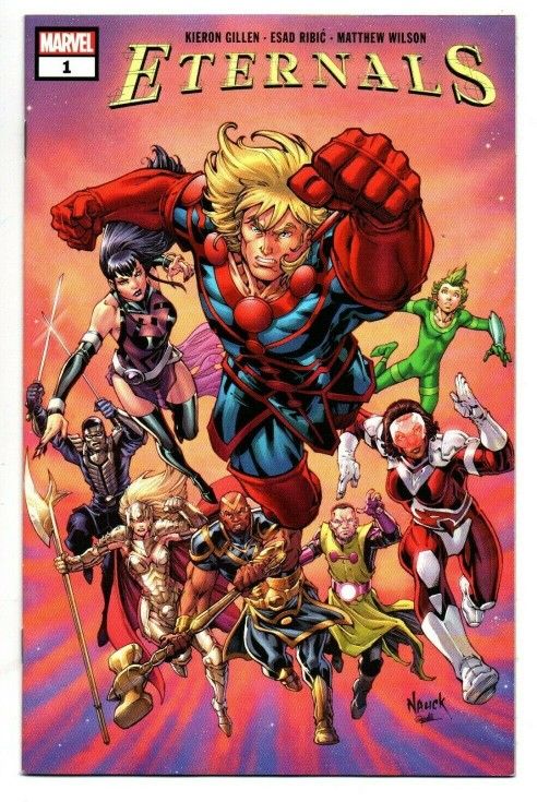 ETERNALS #01 (2021) TODD NAUCK | WALMART TRADE DRESS