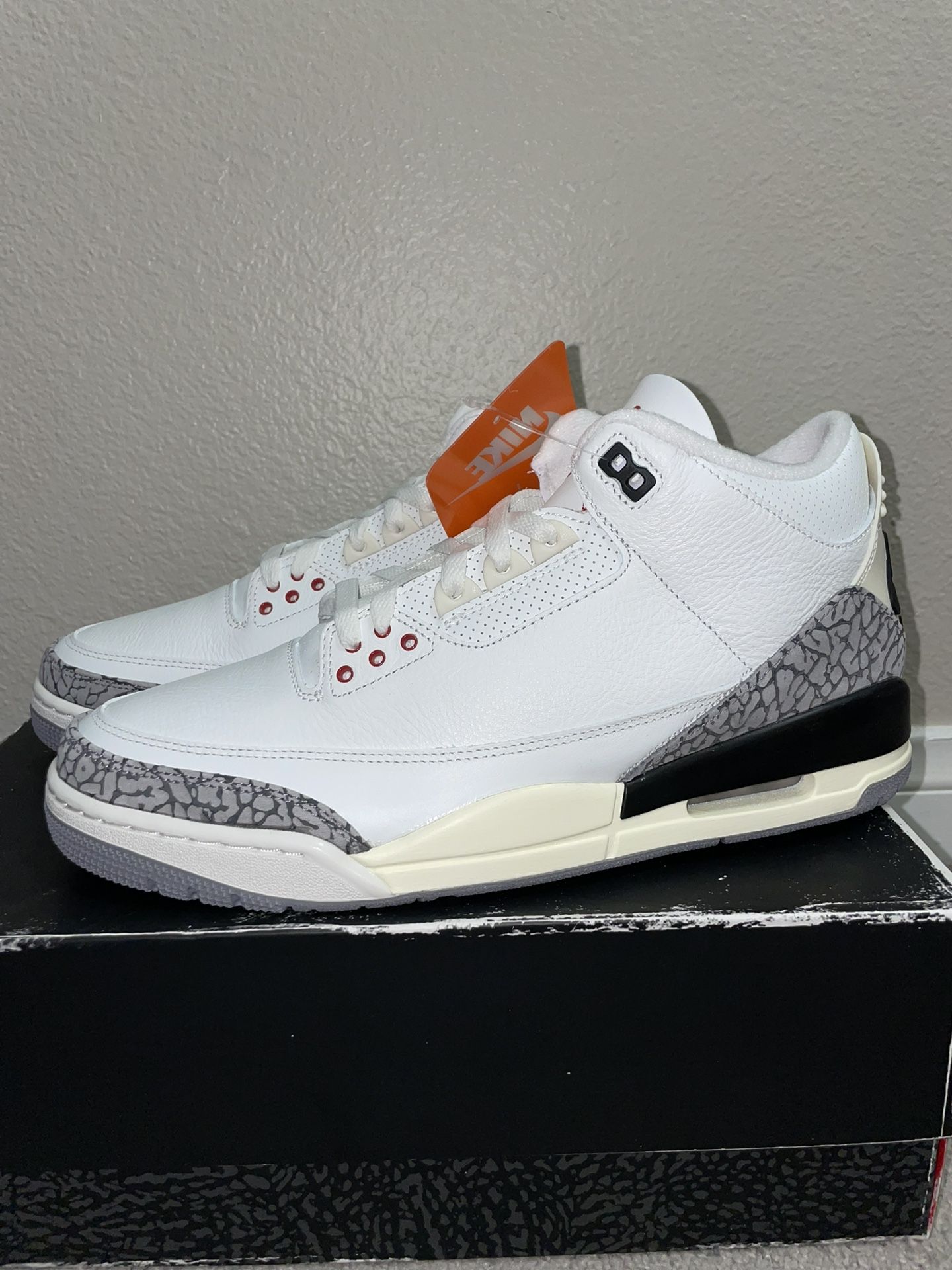 Jordan 3 Retro White Cement Reimagined Size 12 , 11.5 , 11 , 9.5 New