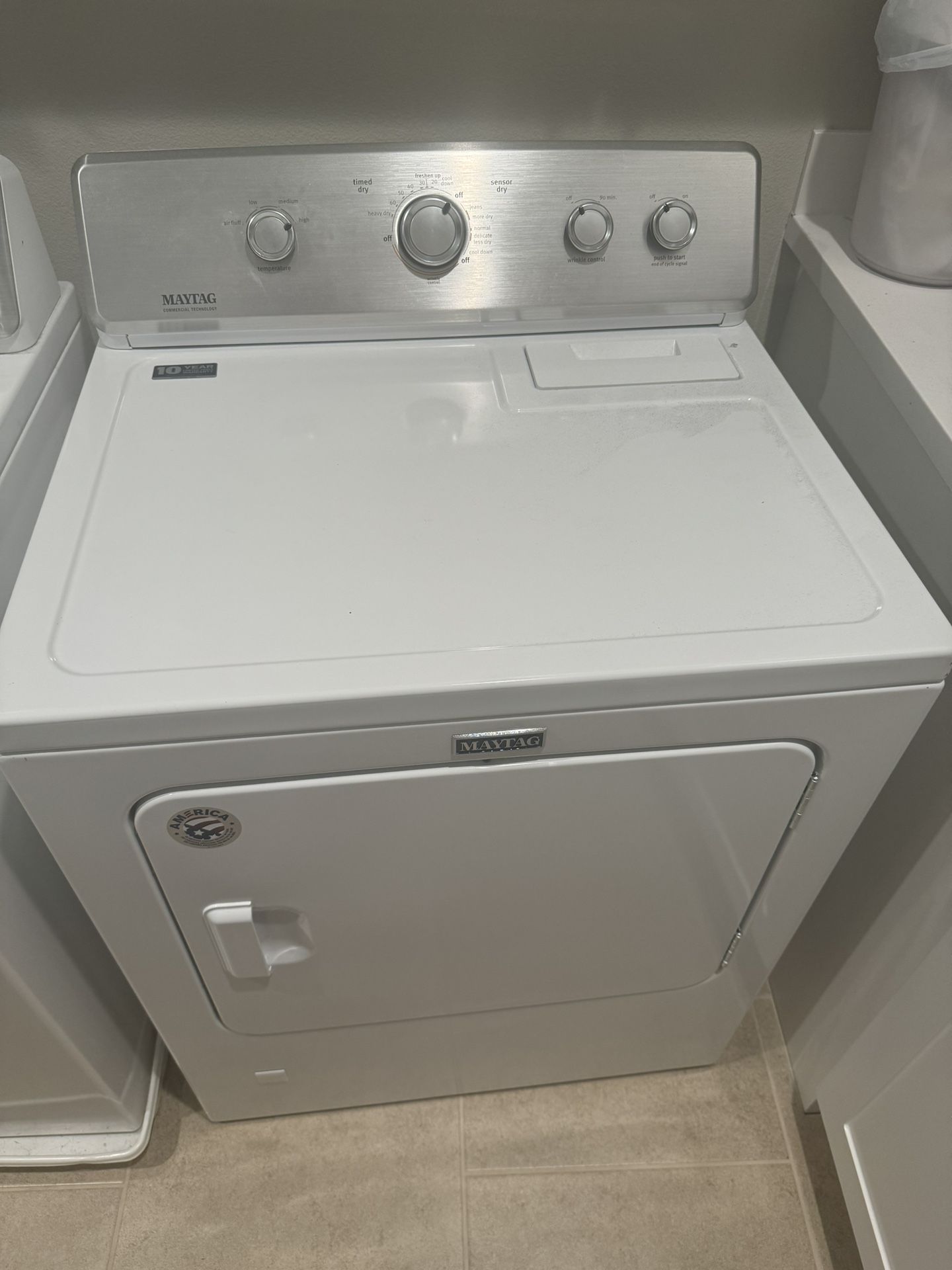 MUST GO ASAP! Maytag Gas Dryer 7 Cubic Feet 2019 Model MGDC465HW
