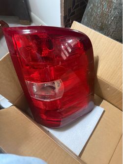 09 Silverado tail light