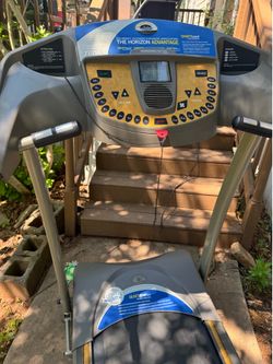 Treadmill horizont with incline and fan