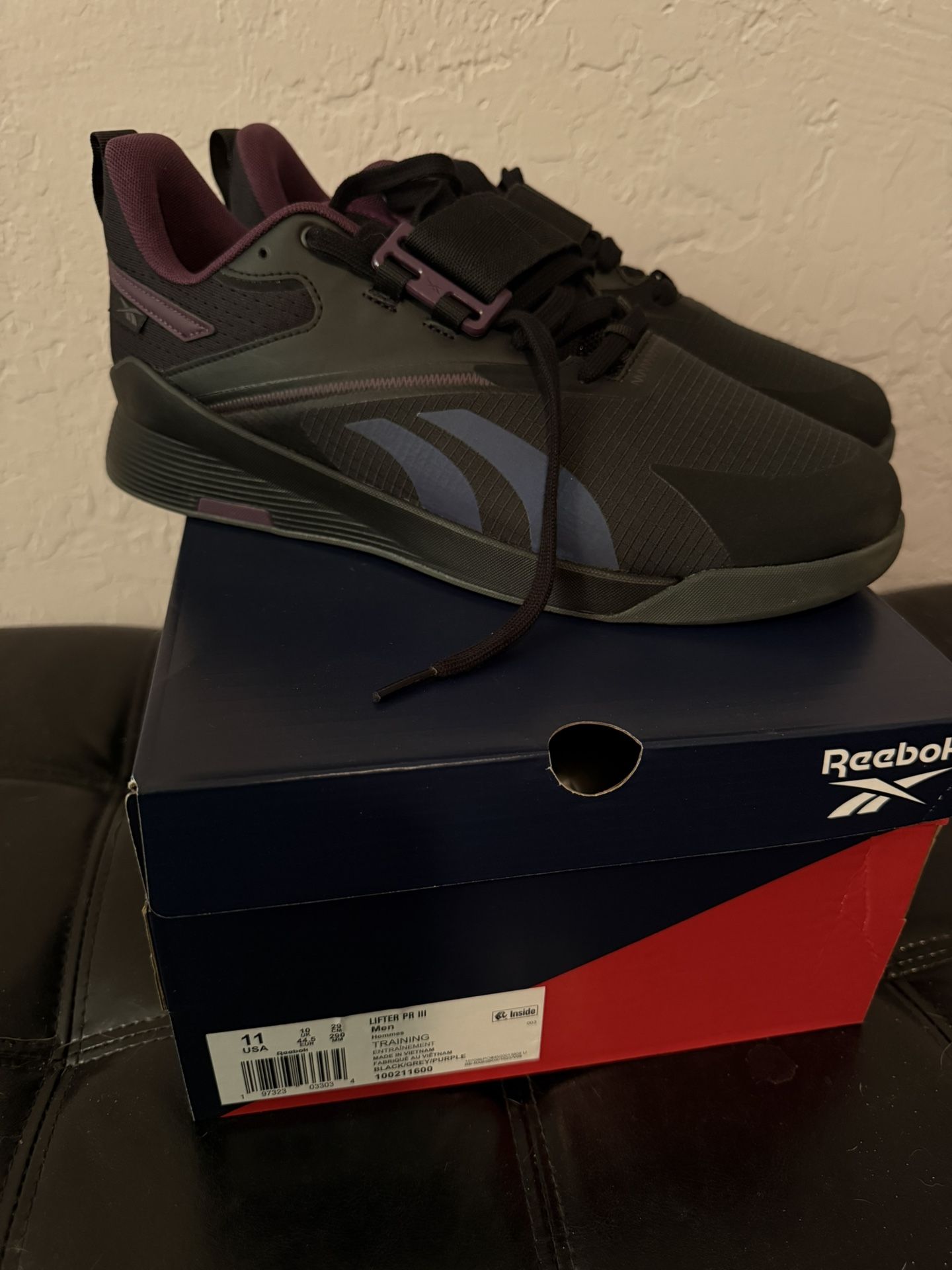 Reebok Men’s lifter PR III size 11. Never worn