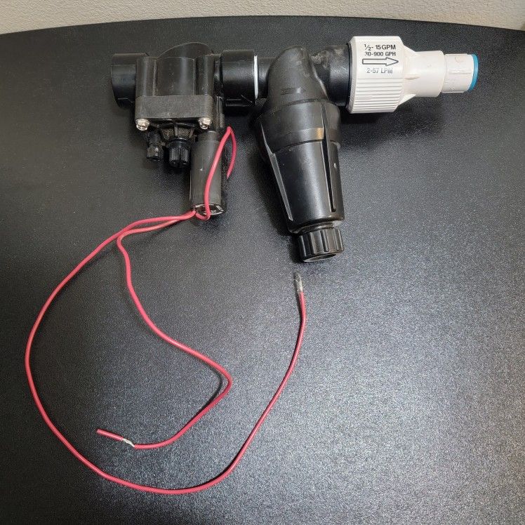 Hunter Sprinkler Valve / Filter and Regulator with 24 V Solenoid