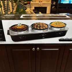 Triple Slow Cooker 2.5 Quarts