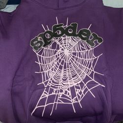 Spider Hoodie purple