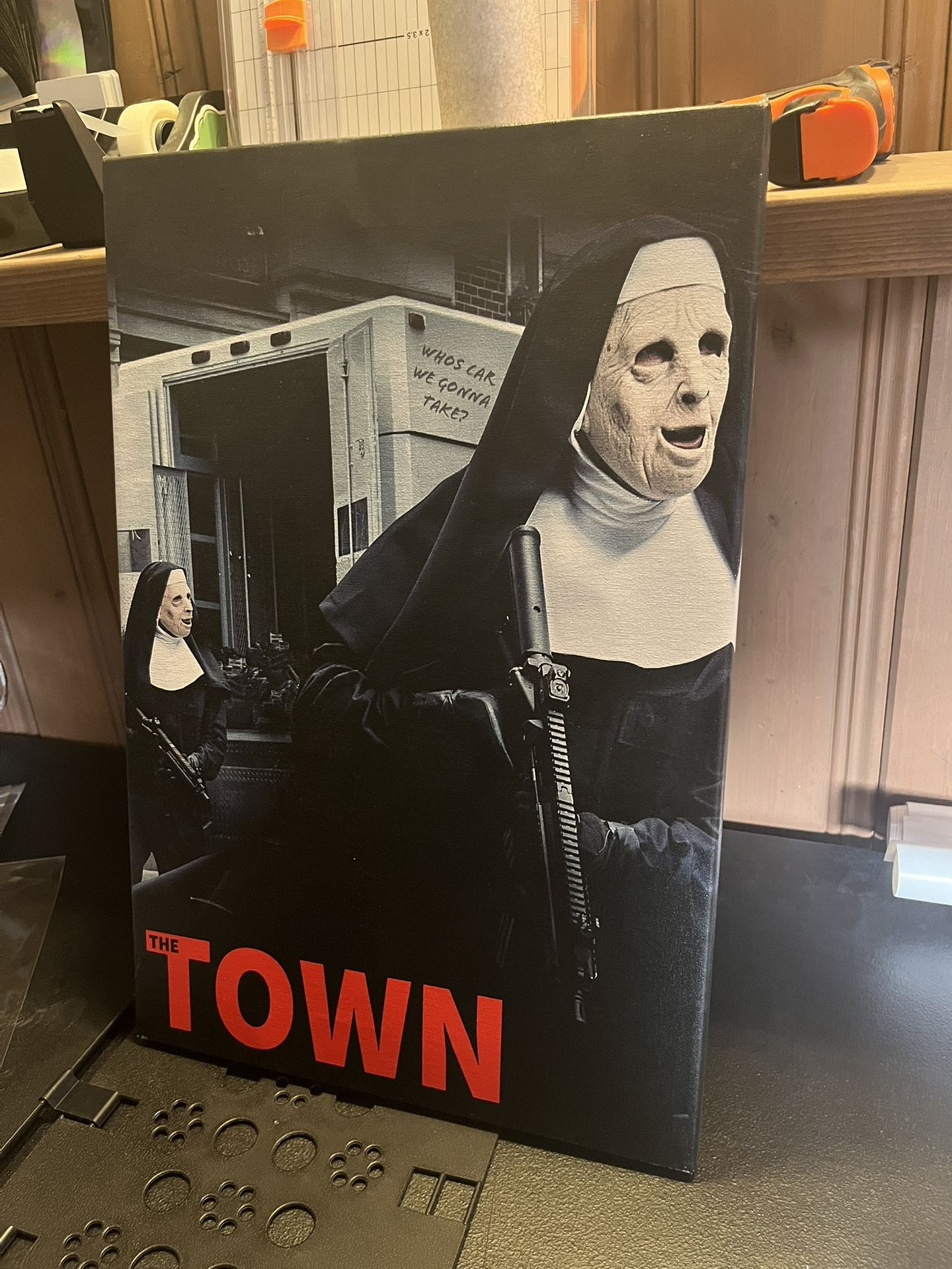 The Town (movie) Printed Canvas