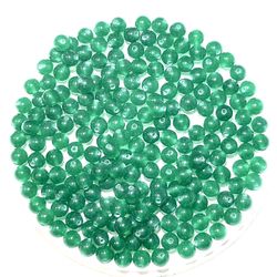 Lot Of Green Onyx 6mm Beads 252