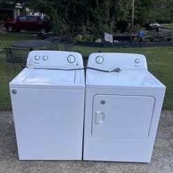 Electric Amana Washer And Dryer Set