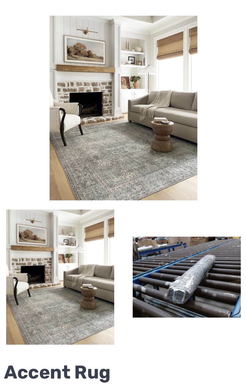 NEWLoloi Accent Rug, For Indoor Or Outdoor