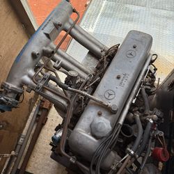 1962 Mercedes Benz 220SE Engine + Transmission