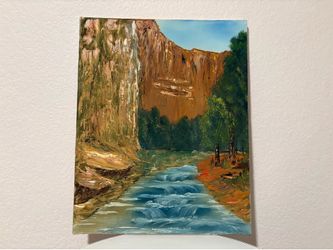 Original Oil Painting AZ Mountains  (#1)