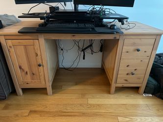 IKEA HEMNES Desk, Solid Pine. Moving-out Sale Long Island City, NY. Must go by July 30th!!!