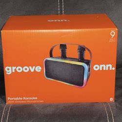 Portable Karaoke with Wireless Microphones, Bluetooth Wireless 