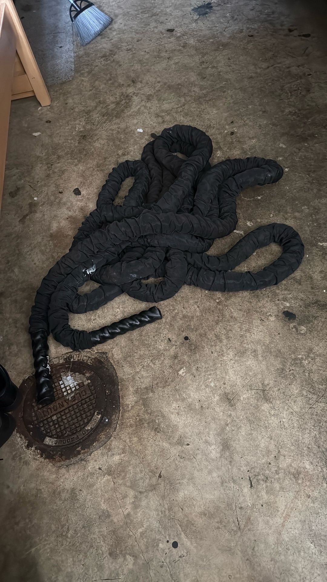 Weighted Battle Rope - Strength Exercise