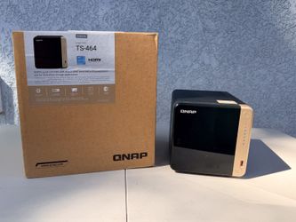 QNAP TS-464 4-Bay NAS 8GB RAM with HDDs
