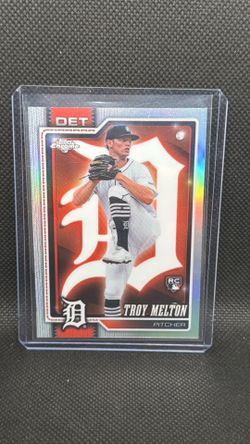 2026 Topps Chrome Baseball Troy Melton RC Light board CASE HIT! #202 Tigers
