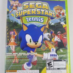 Sega Superstars Tennis & Arcade Compilation Disc XBox 360 Live No Instruction Manual 
