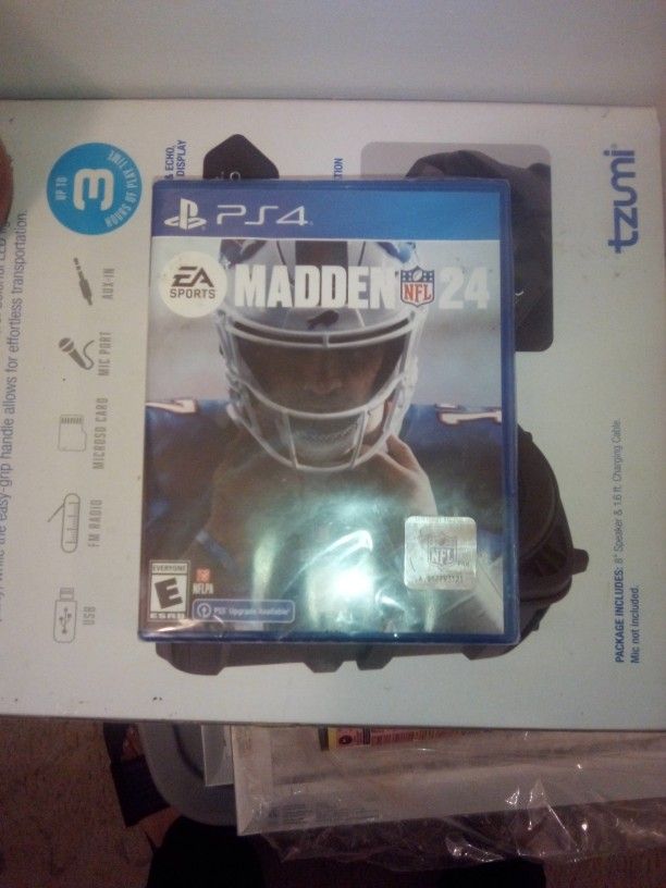 PS4 Madden 24 New Never Opened 