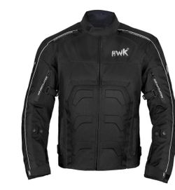 HWK Spyder Motorcycle Jacket With Weather Resistance Cordura textile fabric Size L