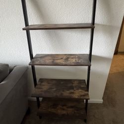 Industrial Ladder Style Book Shelf 
