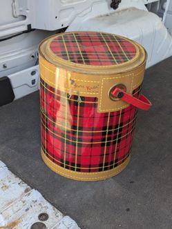 Vintage original Scotch cooler ice chest