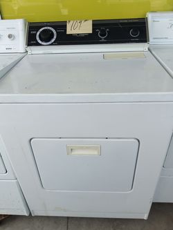 Whirlpool Dryer white heavy duty large capacity works great . Warranty . Delivery available . 2203 Fowler st. Ft. Myers 33901