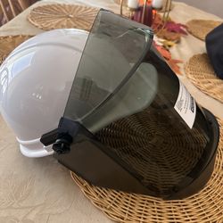 Oberon 12 Cal TCG Arc flash face shield and hard cap