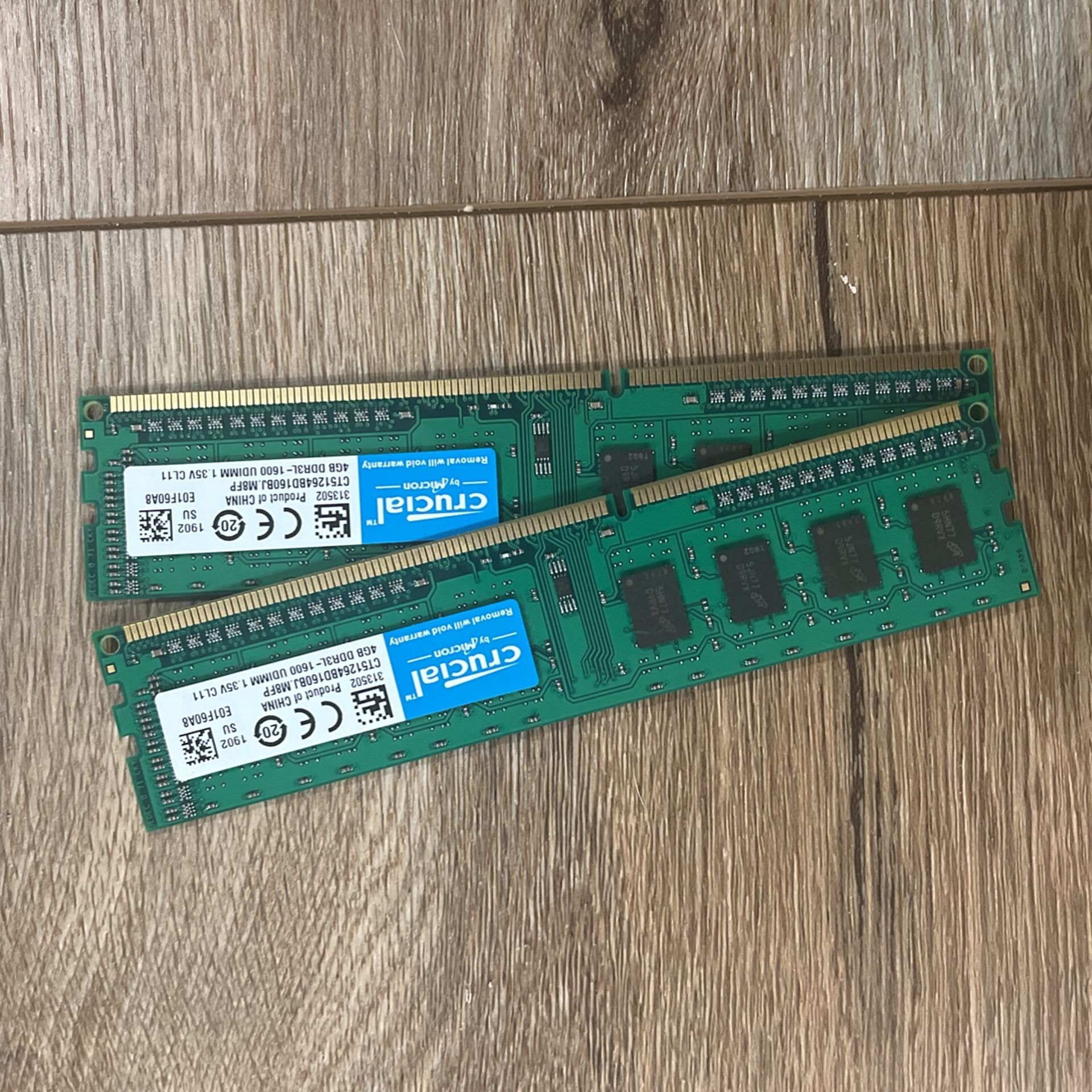 8 Gigs DDR3 RAM