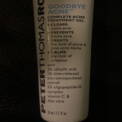 Full Tube Of Peter Thomas Roth Acne Gel 