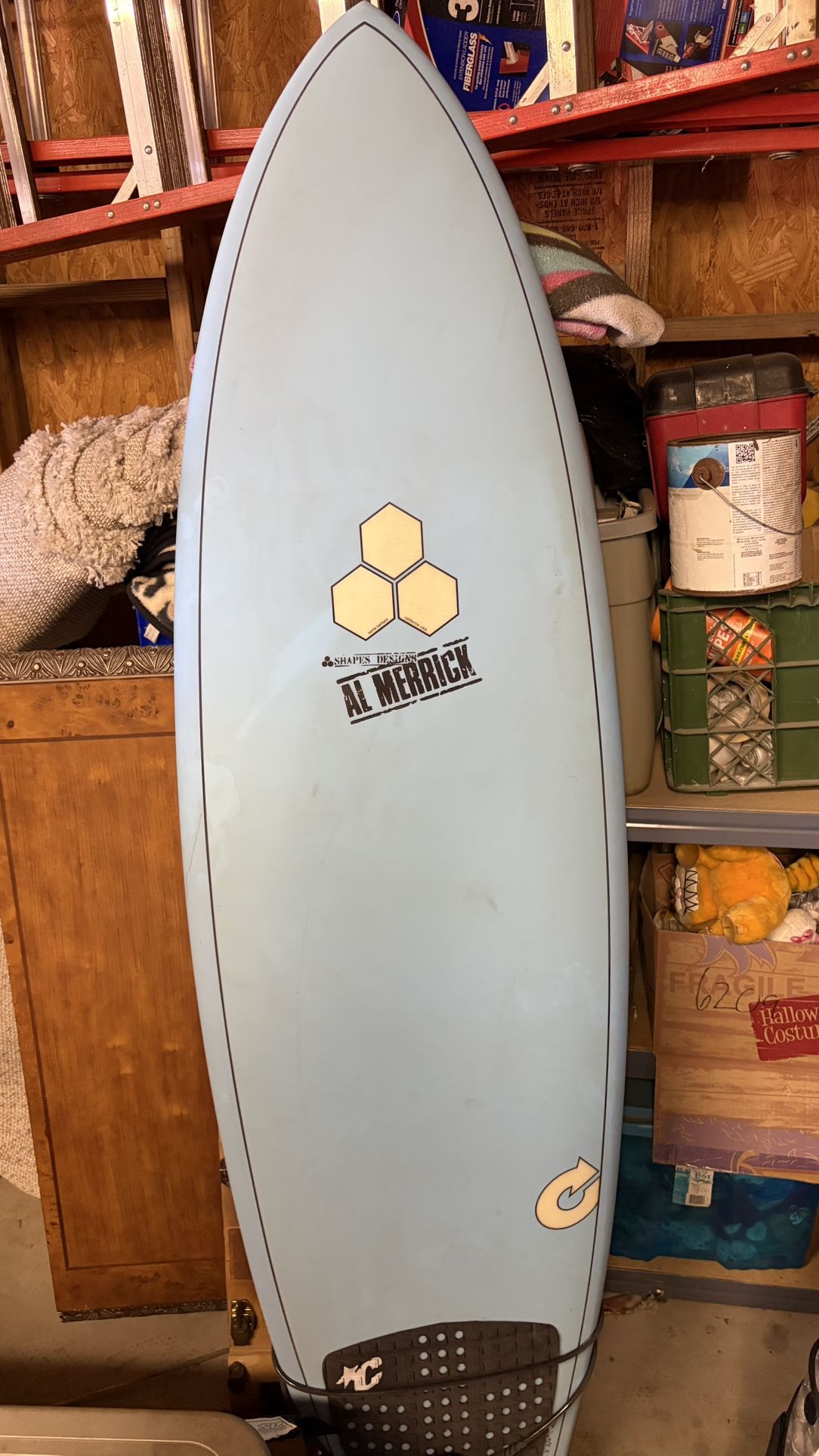 Al Merrick Brand New Surfboard & Foam CBC 