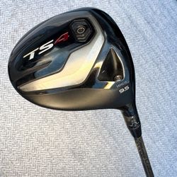 Titleist TS4 Driver 9.5° – Low Spin Bomber w/ Custom Shaft